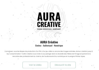 AURA Créative – Cinéma, Audiovisuel et Numérique