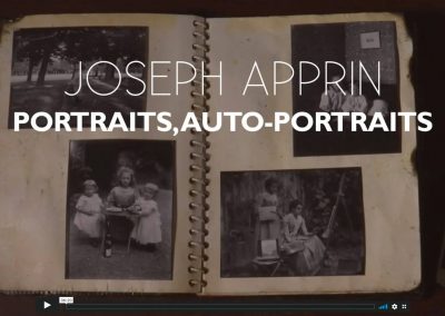 JOSEPH APPRIN, PHOTOGRAPHIES – DU REGARD À LA MÉMOIRE